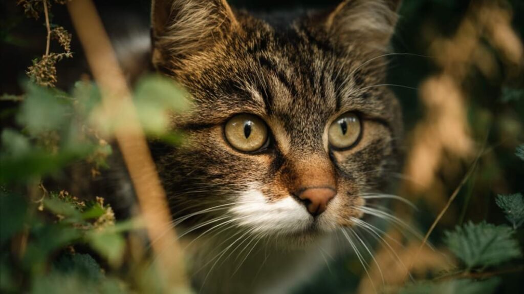 Gatto nel bosco